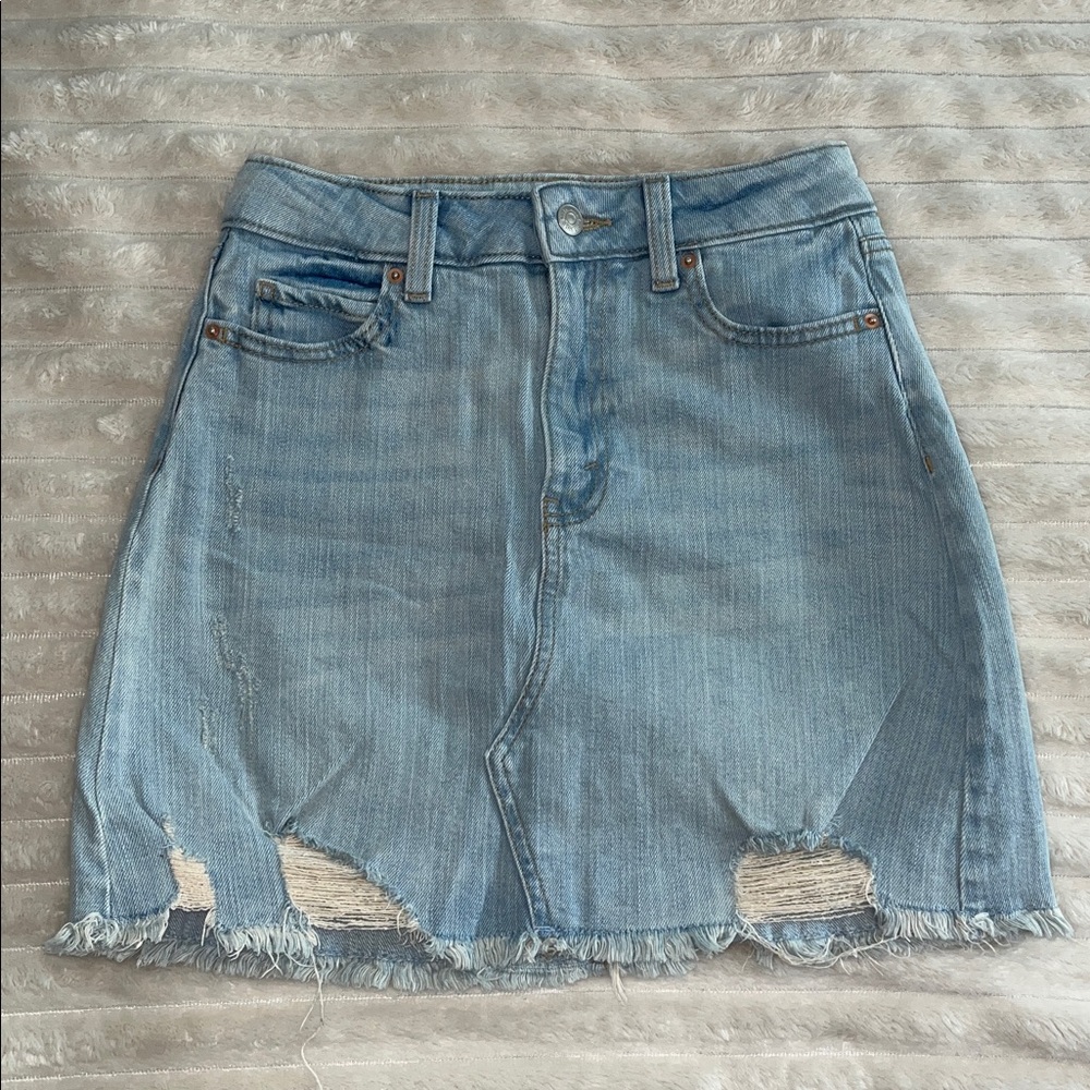 Wild Fable High Rise Denim Skirt • Size 0